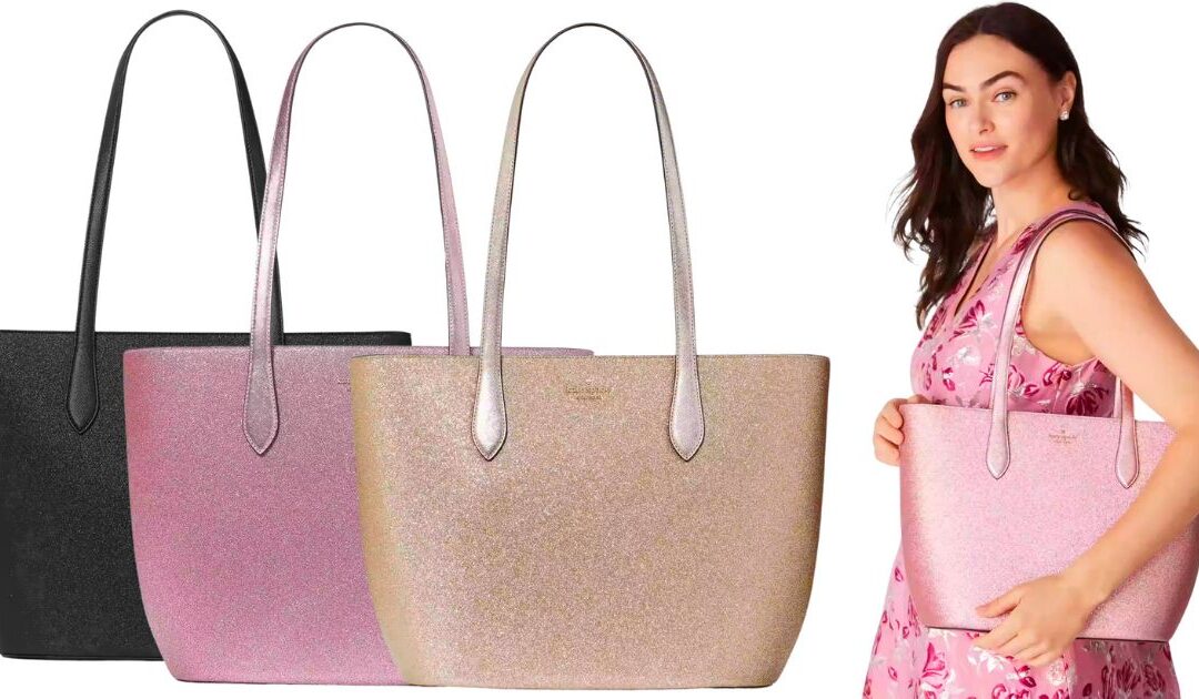 Kate Spade Glimmer Tote SOLO $89 (Reg. $359)