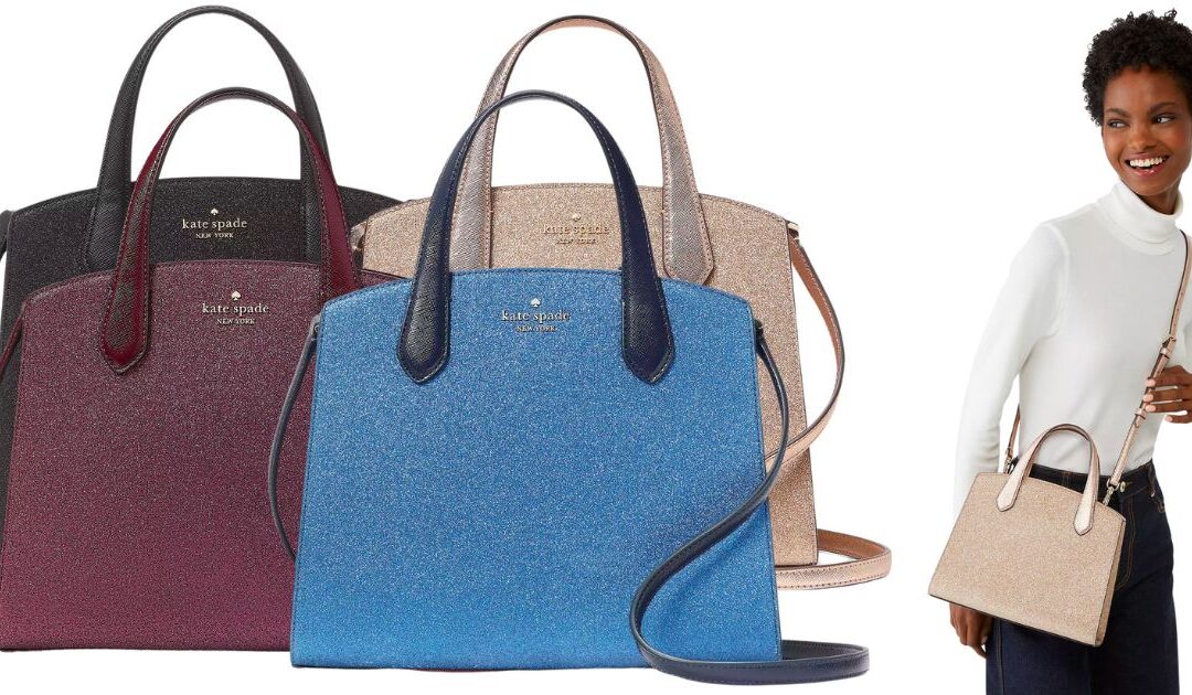 Kate Spade Glitter Tinsel Satchel SOLO $75 (Reg. $329)
