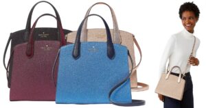 Kate Spade Glitter Tinsel Satchel