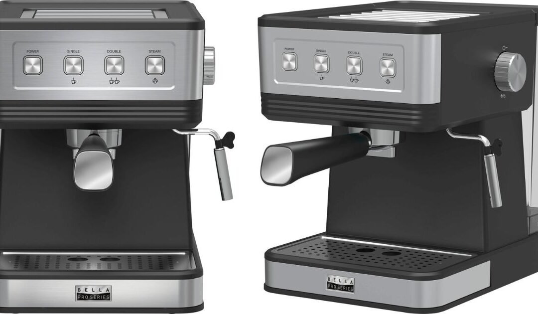 Máquina de Café Espresso bella PRO SOLO $49.99 (Reg. $120)