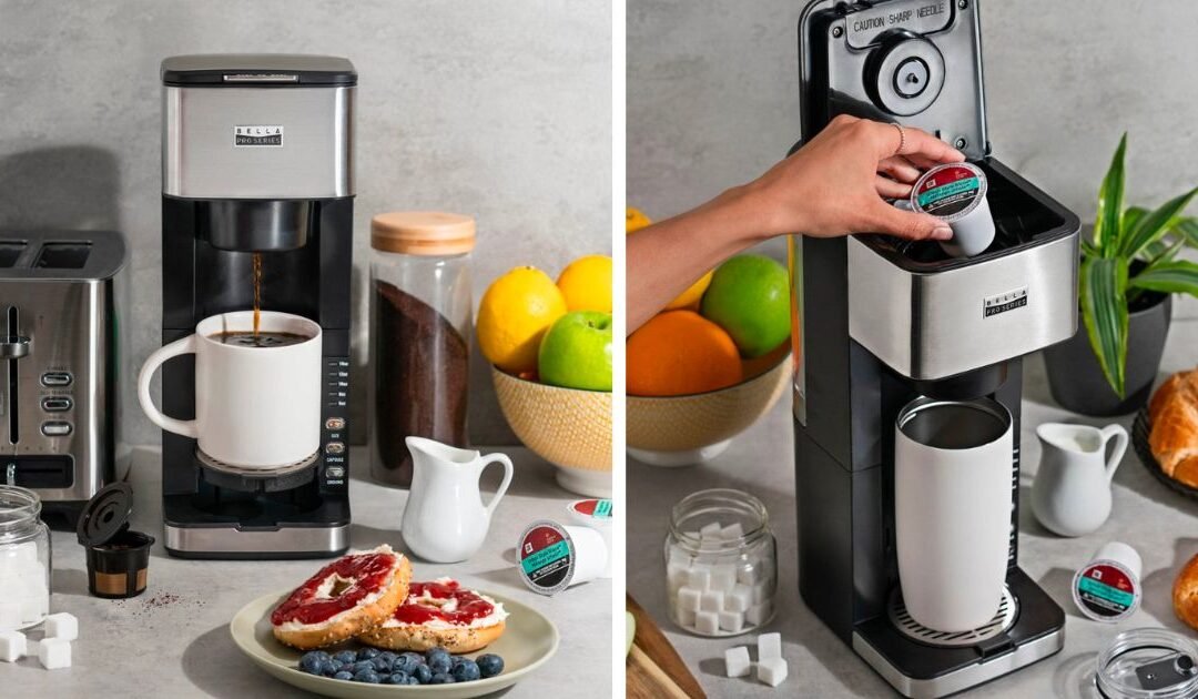 Cafetera bella PRO Dual Brew a solo $19.99 (Reg. $80)