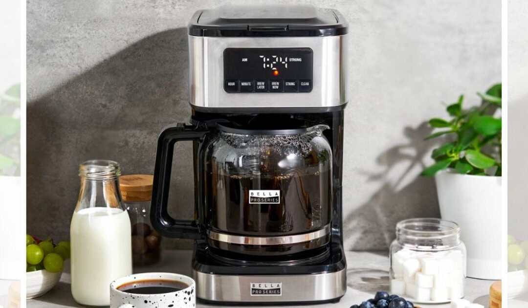 Cafetera Programable bella PRO SOLO $19.99 (Reg. $60)