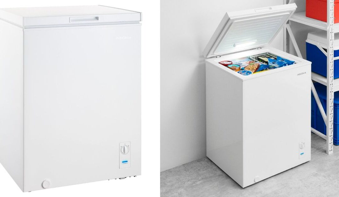 Freezer Insignia 5.0 pies cúbicos a solo $149.99 en Best Buy (Reg. $220)
