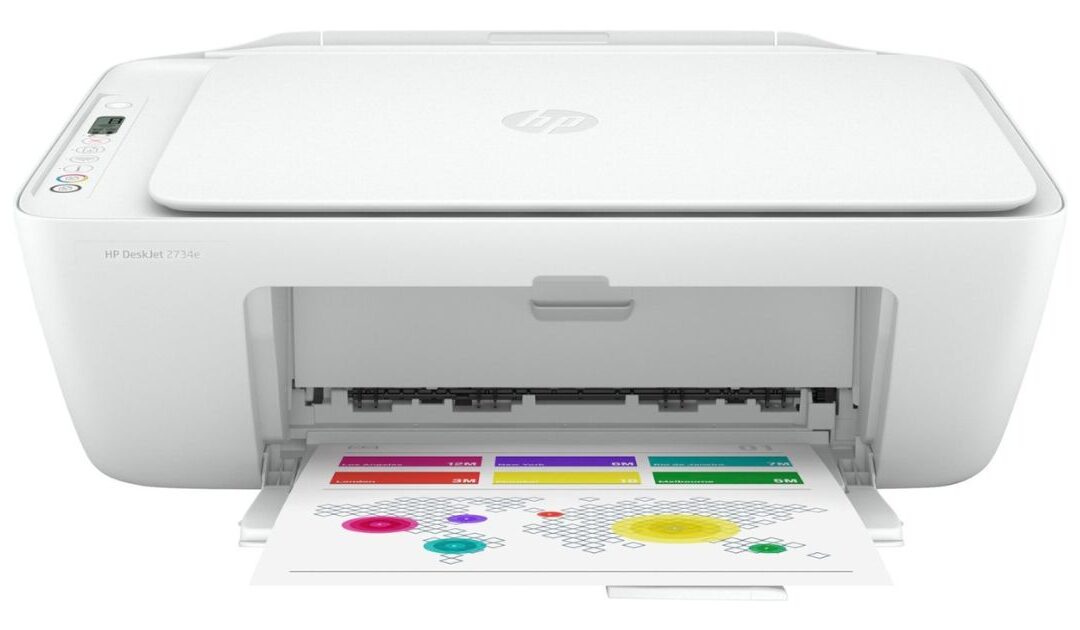 HP DeskJet 2734e Wireless All-In-One Inkjet Printer a solo $34.99 en Best Buy (Reg. $85)