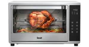 Horno Tostador + Freidora de Aire con Asador Bella Pro Series