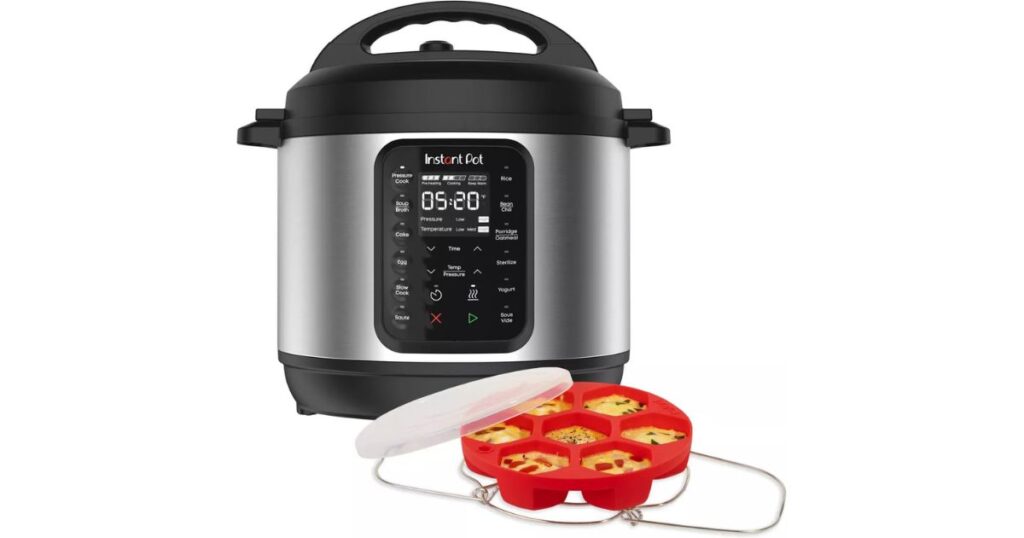 Instant Pot 6qt 9-in-1 Pressure Cooker Bundle