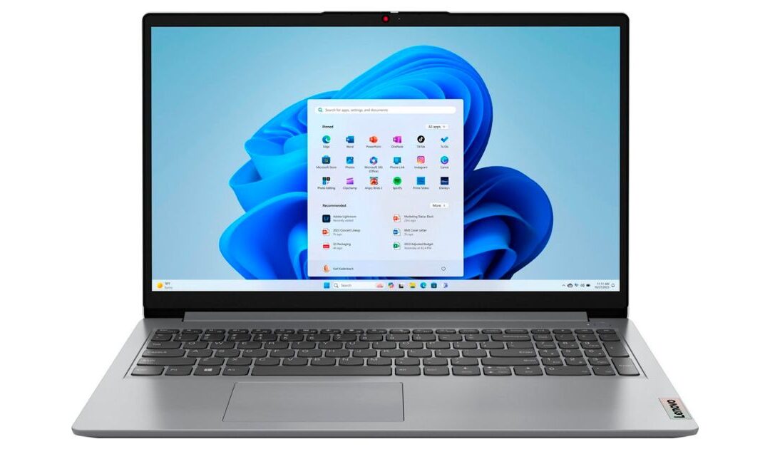 Laptop Lenovo Ideapad 1 15.6-In a solo $399.99 en Best Buy (Reg. $800)