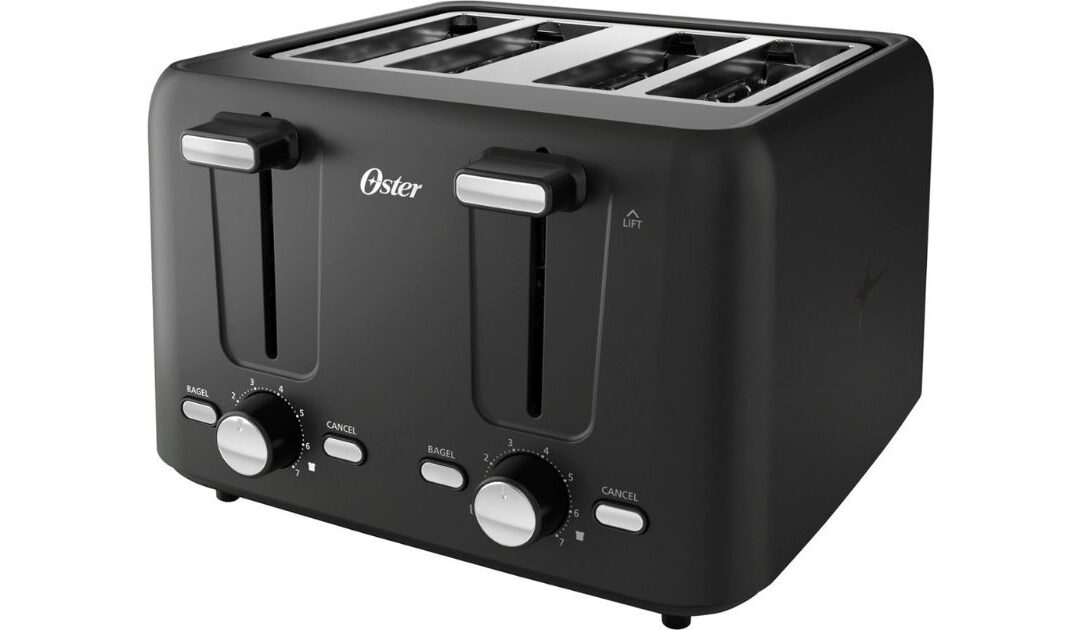 Tostadora Oster de 4-Rebanadas a solo $16.99 en Best Buy (Reg. $35)