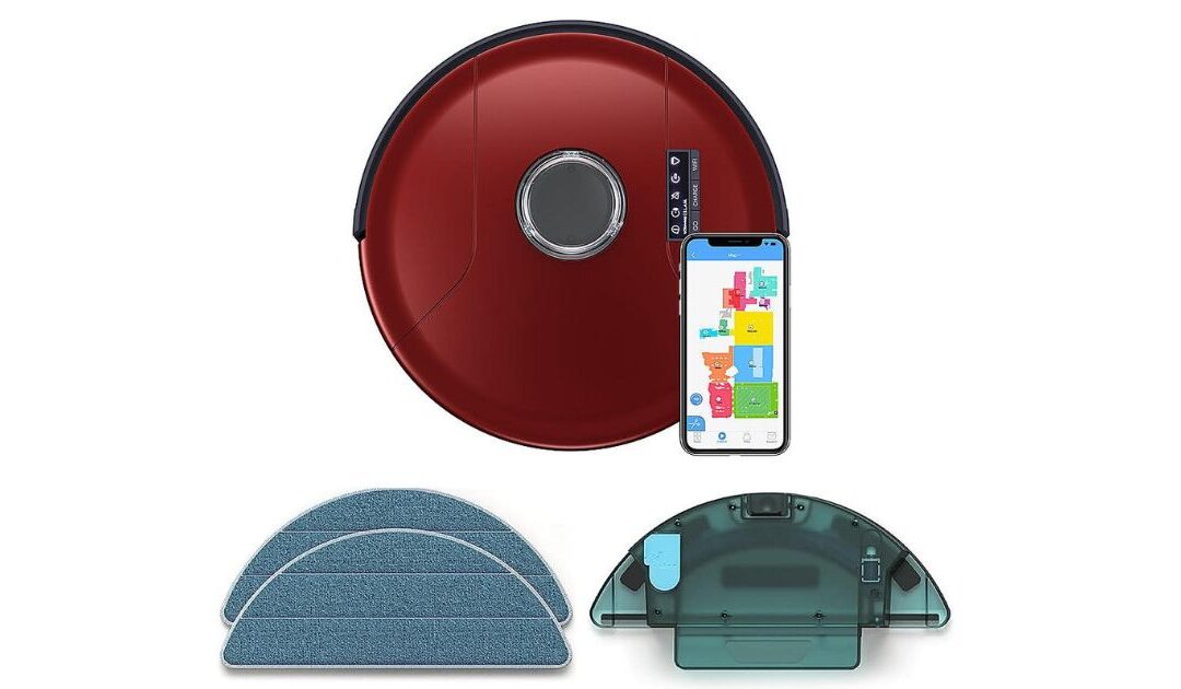 bObsweep PetHair SLAM Wi-Fi Connected Robot Vacuum and Mop a solo $189.99 (Reg. $539)