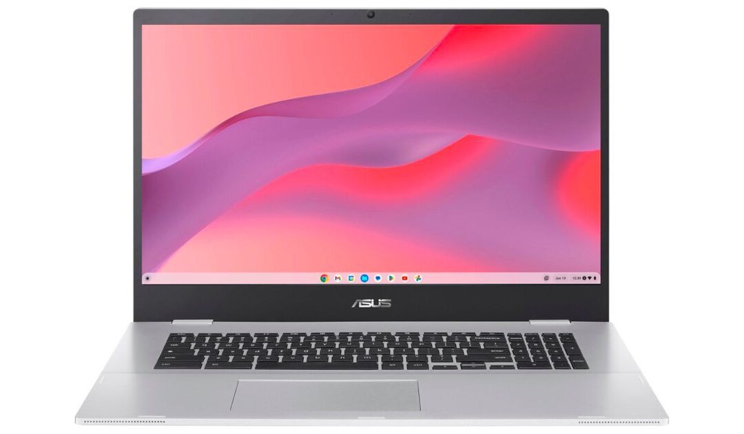ASUS Chromebook Laptop 17.3-In a solo $169 en Best Buy (Reg. $299)