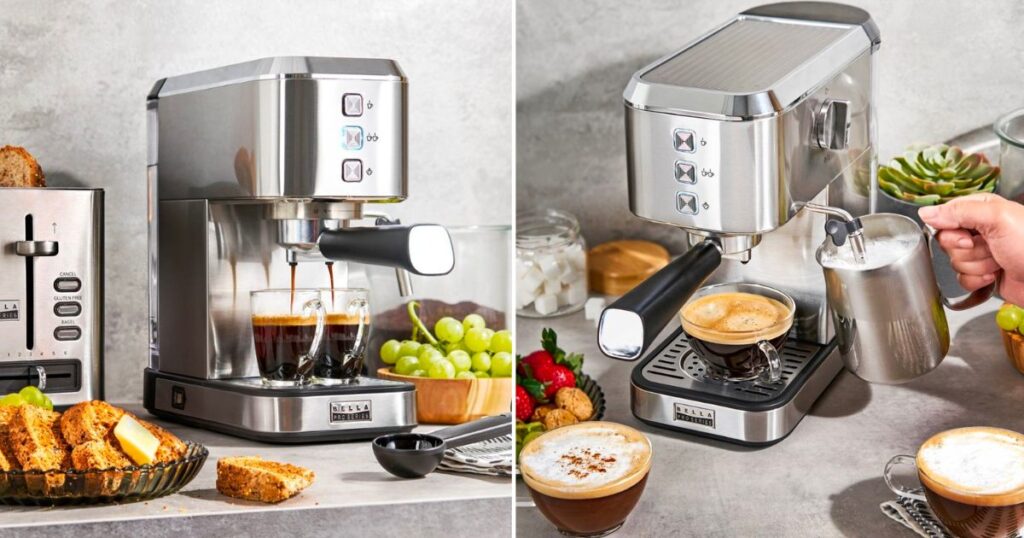 Cafetera Slim Espresso Bella Pro Series