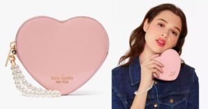 Kate Spade Love Shack 3d Heart Wristlet