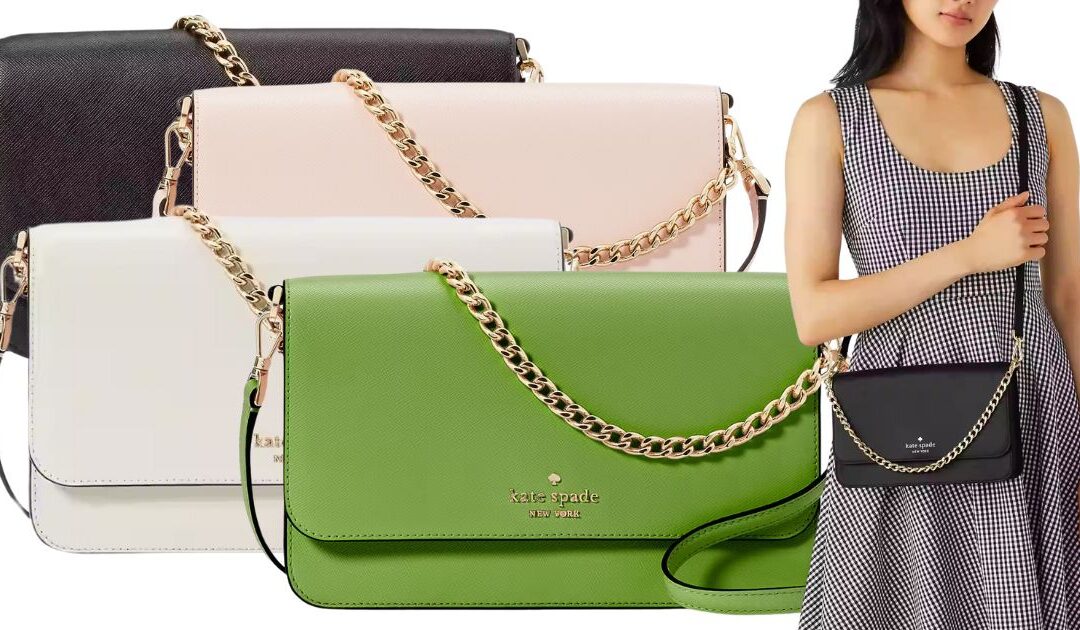 Kate Spade Madison Flap Convertible Crossbody SOLO $79.20 (Reg. $349)