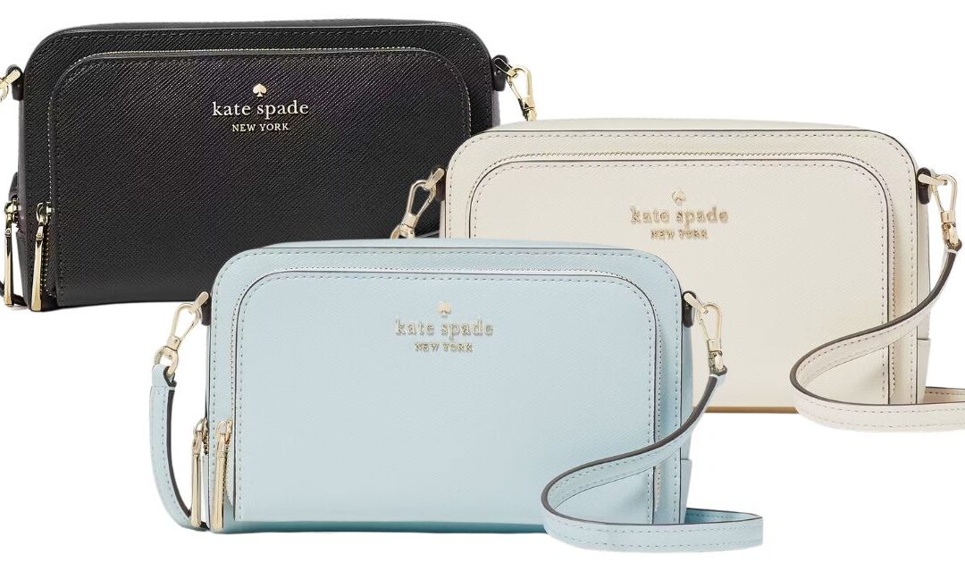 Kate Spade Staci Dual Zip Around Crossbody SOLO $71.20 (Reg $259)