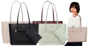 Kate Spade Staci Tote and Wristlet Set