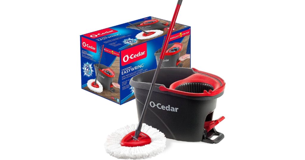 O-Cedar-EasyWring-Microfiber-Spin-Mop