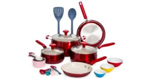Set-de-Cocina-Tasty-Clean-Ceramic-de-23-Piezas-Non-Stick