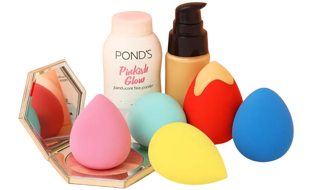 Set de Esponjas Para Maquillaje de 5-Piezas a SOLO $3.89 + Envio GRATIS