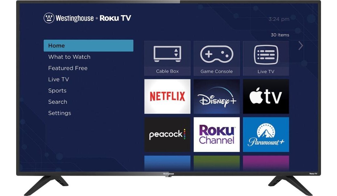Westinghouse FHD Smart Roku TV 43-In a solo $179.99 en Best Buy