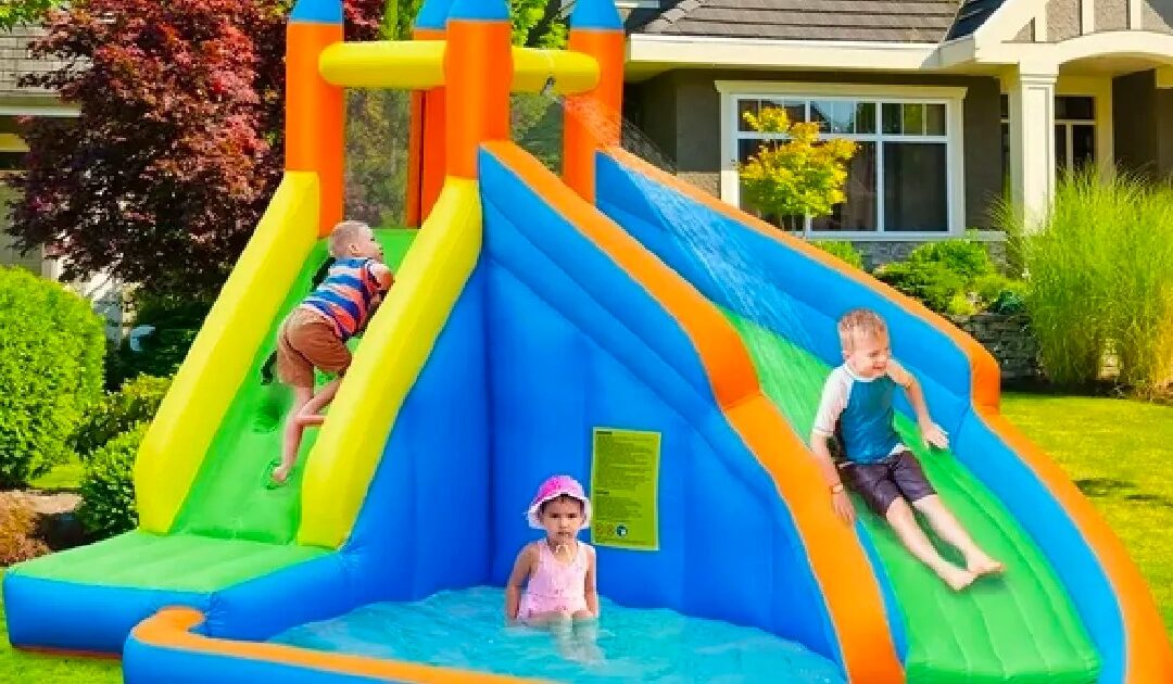 Costway Inflatable Water Slide SOLO $199.99 (Reg $389)