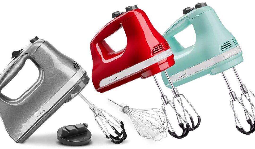 KitchenAid Hand Mixer 6-Speed a solo $59.99 (Reg. $80) + Recibes $10 en Kohl’s Cash!