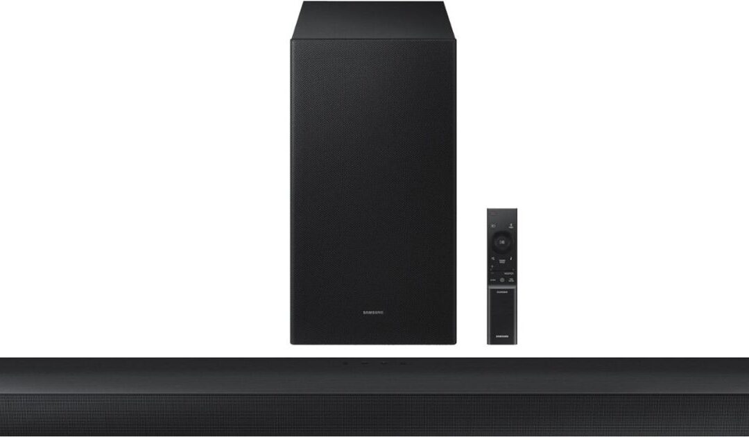 Barra de Sonido Samsung con Subwoofer Wireless a solo $179.99 en Best Buy (Reg. $300)