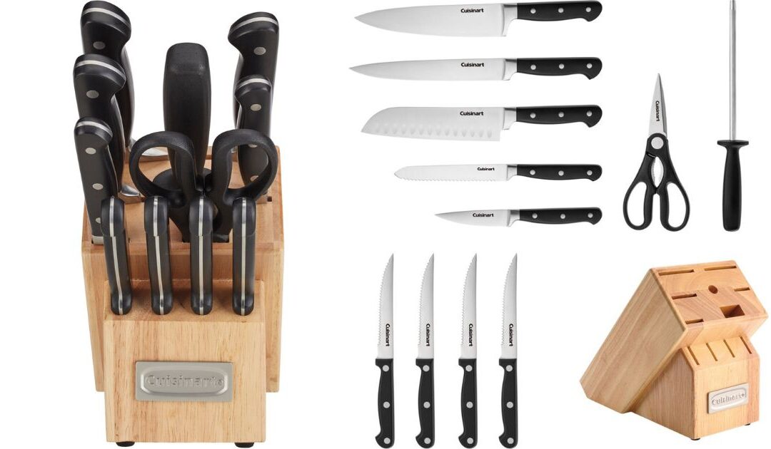 Set de Cuchillos Cuisinart Classic de 12-Piezas a solo $49.99 en Best Buy (Reg. $112)