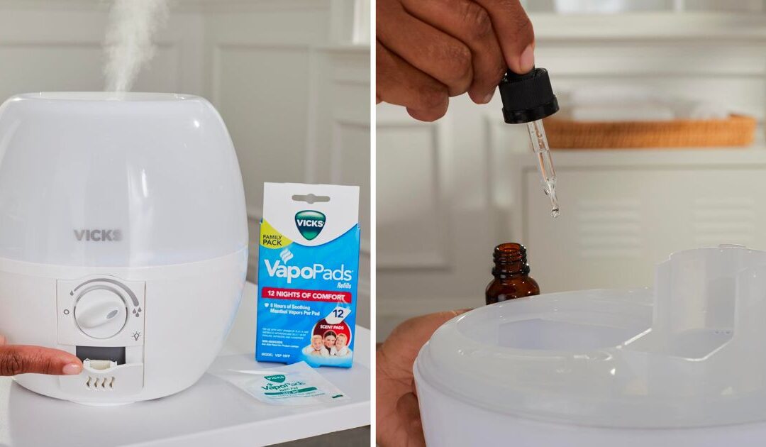 Vicks 3-in-1 SleepyTime Humidifier SOLO $19.99 (Reg $50)