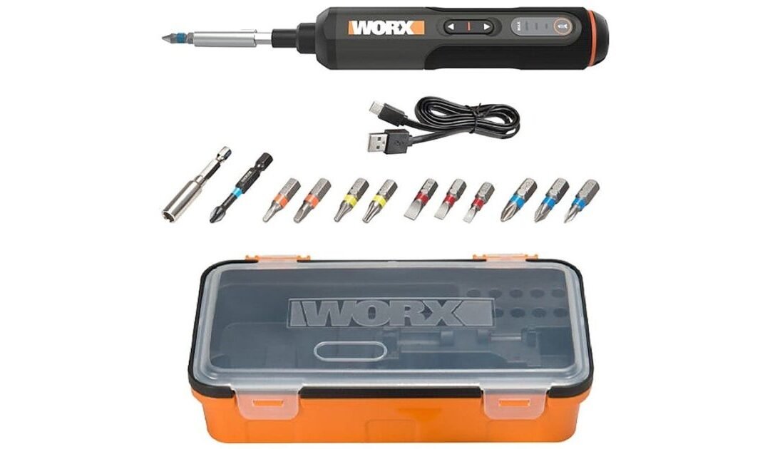 Destornillador Recargable WORX SOLO $19.99 (Reg. $50)
