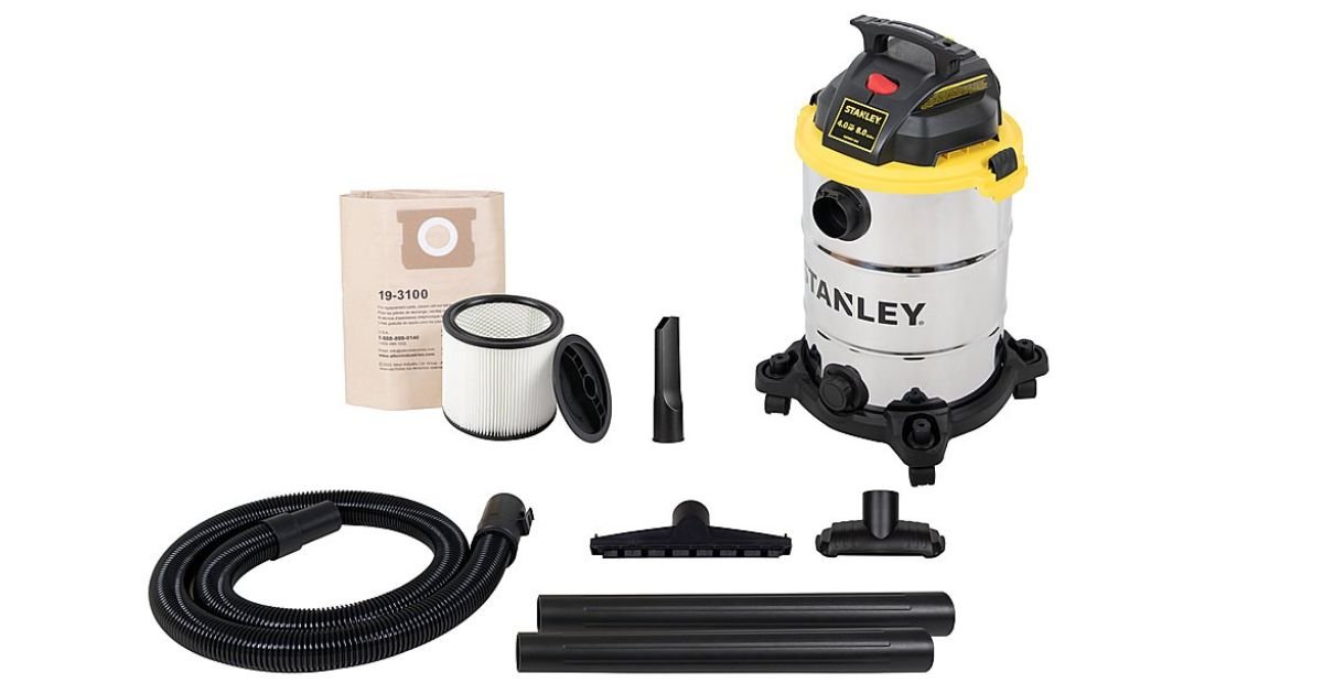 Vacuum Stanley para Seco/Húmedo 8-Gal