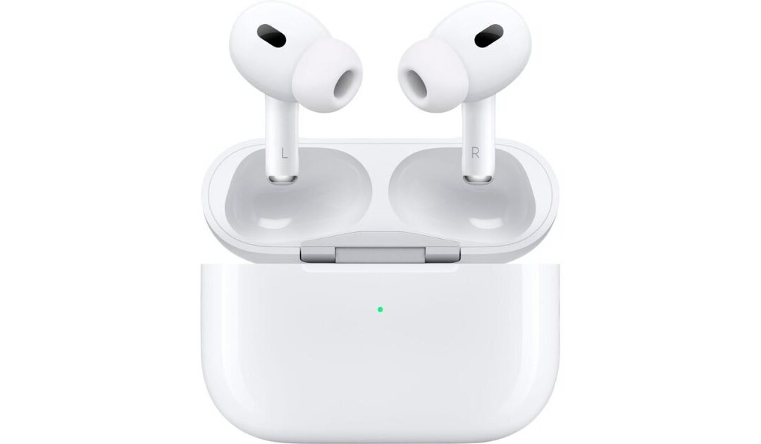 Apple AirPods Pro (2nd Gen) with MagSafe Case (USB‑C) a solo $189.99 (Reg. $250)