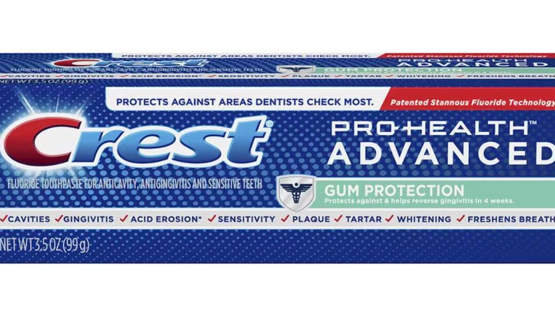 Pasta Dental Crest Pro-Health Advanced Gum Protection GRATIS en Walgreens