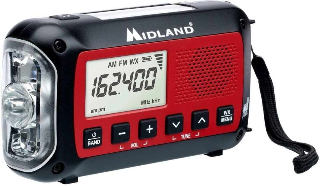 Radio de Alerta Meteorológica Midland a solo $29.99 (Reg. $50)