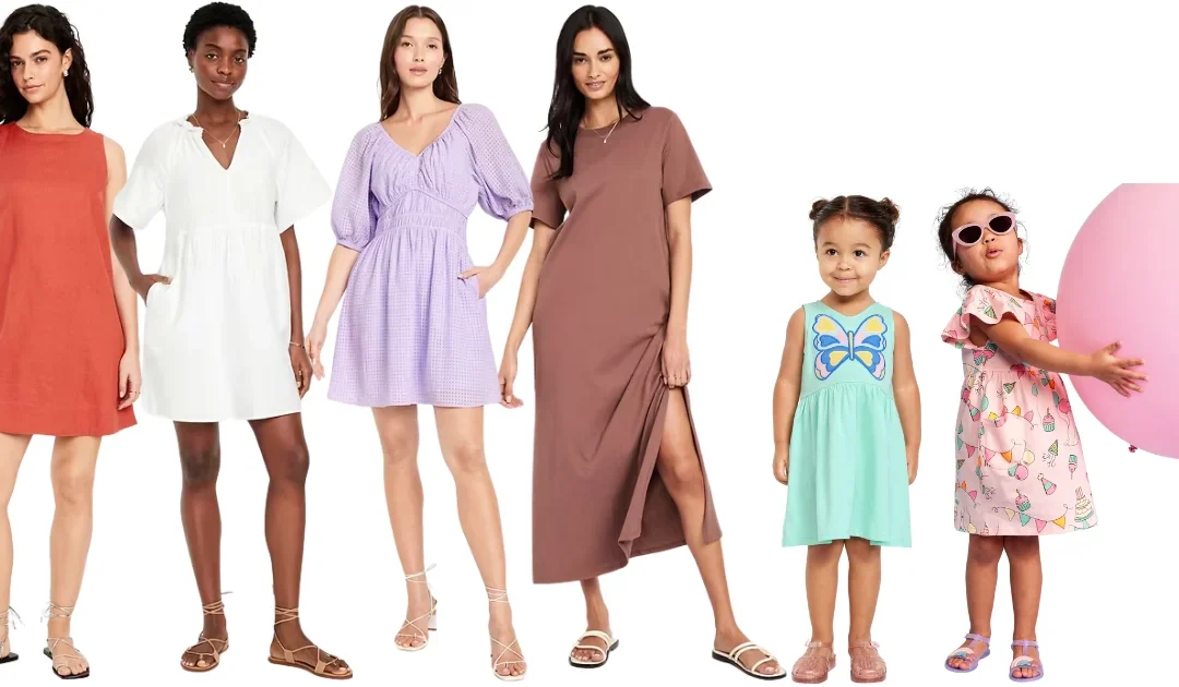 60% de Descuento en Trajes, Rompers y Faldas en Old Navy – HASTA el 20 de Junio