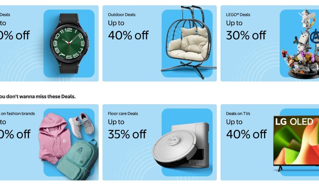 Evento de Walmart Deals 2025 – Comienza en Julio 8
