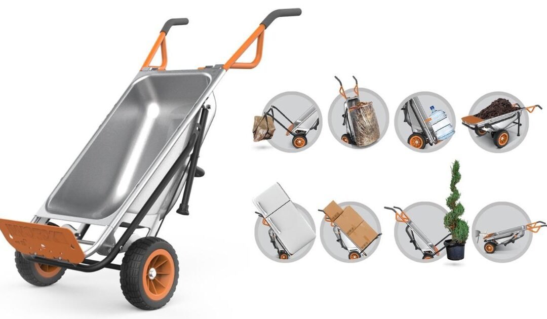 Carro de Jardín WORX 8-en-1 a solo $199.99 en Best Buy (Reg. $260)