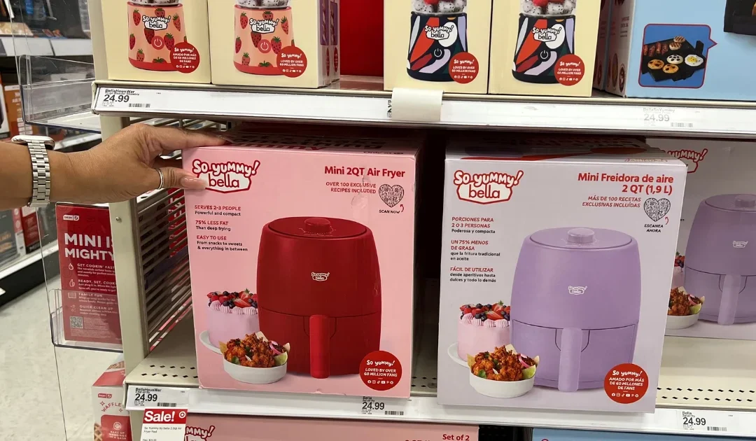 Freidora de Aire So Yummy by Bella 2-Qt a solo $19.99 (Reg. $30)