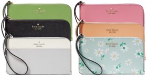 K S - Lucy Medium L-Zip Wristlet