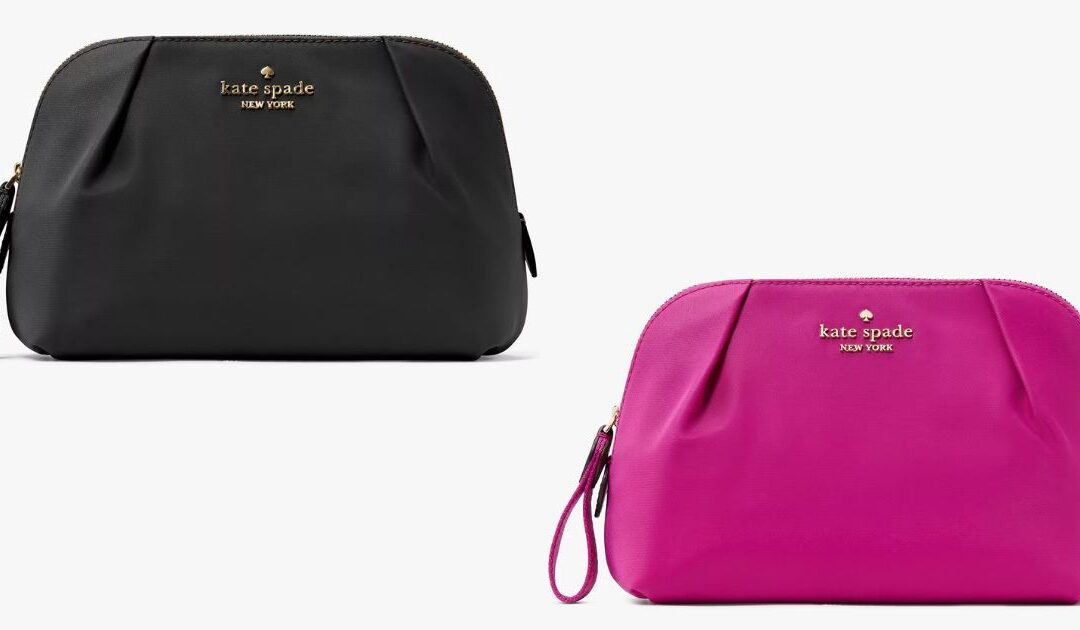 Kate Spade Chelsea Nylon Cosmetic Bag a solo $25 (Reg. $89)