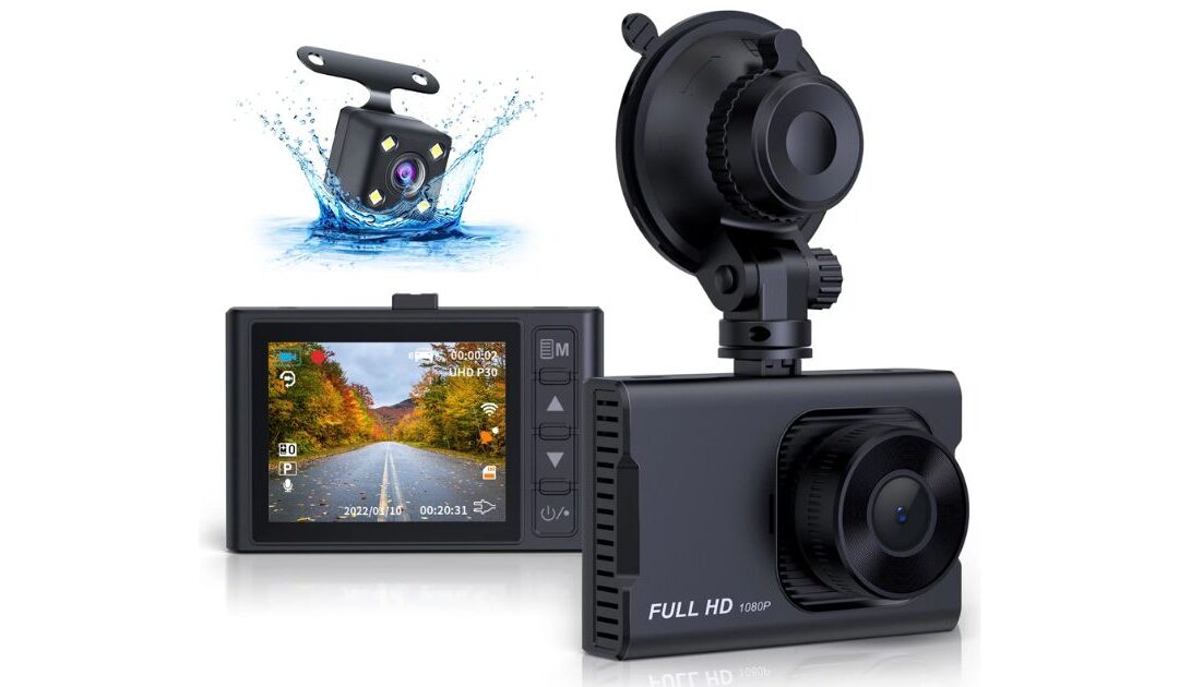 Nexpow Dash Cam Front and Rear 1080P Full HD with Night Vision a solo $42.99 (Reg. $110)