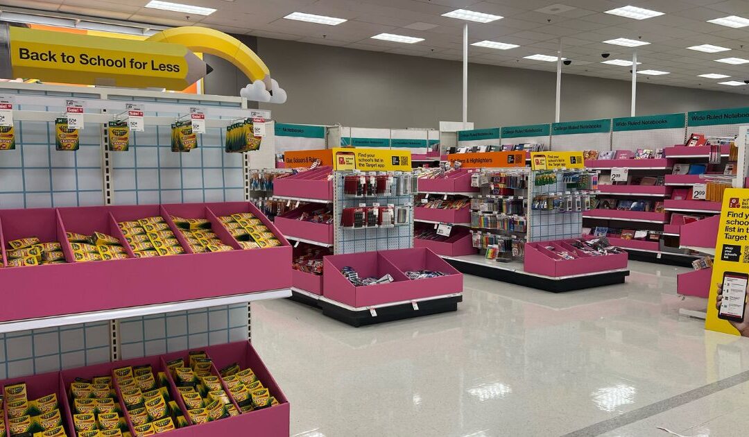 Materiales Escolares DESDE 35¢ en Target