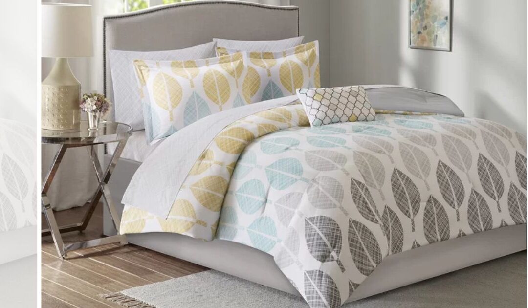 Set de Comforter by Madison Park Essentials 9-Piezas en un 54% Off + ¡Envío GRATIS!