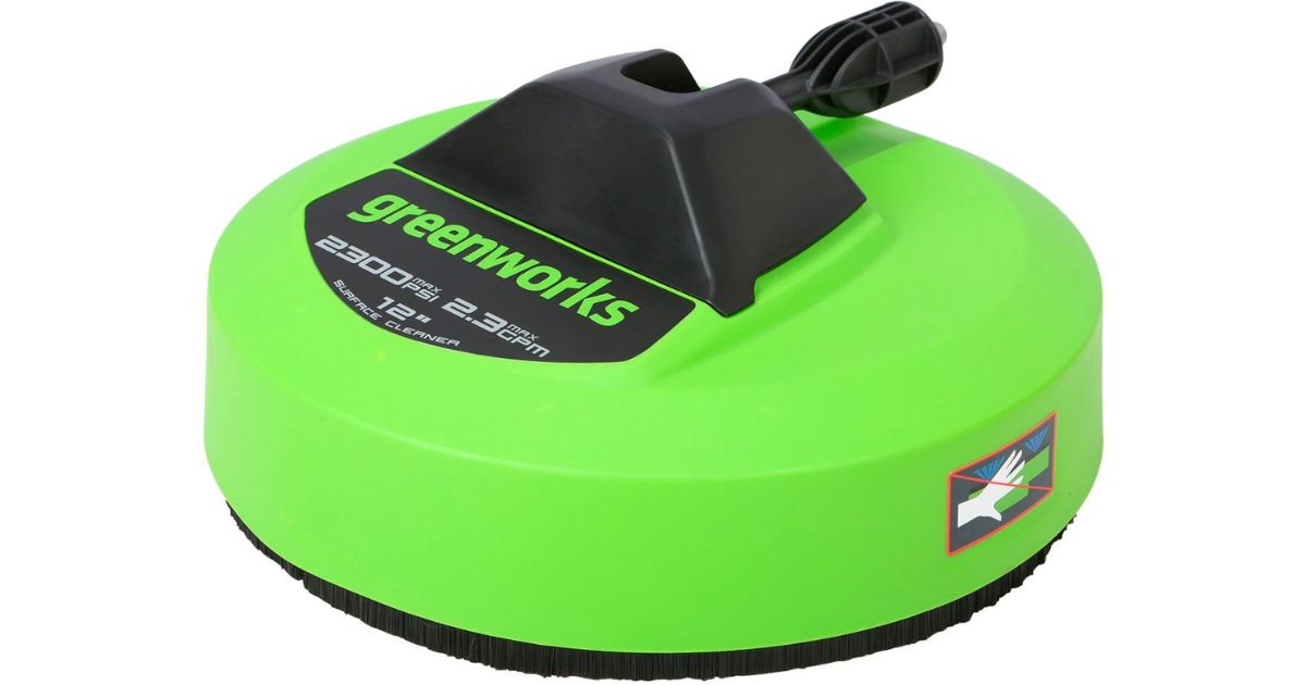Accesorio limpiador de superficies para máquina a presión Greenworks 12-In