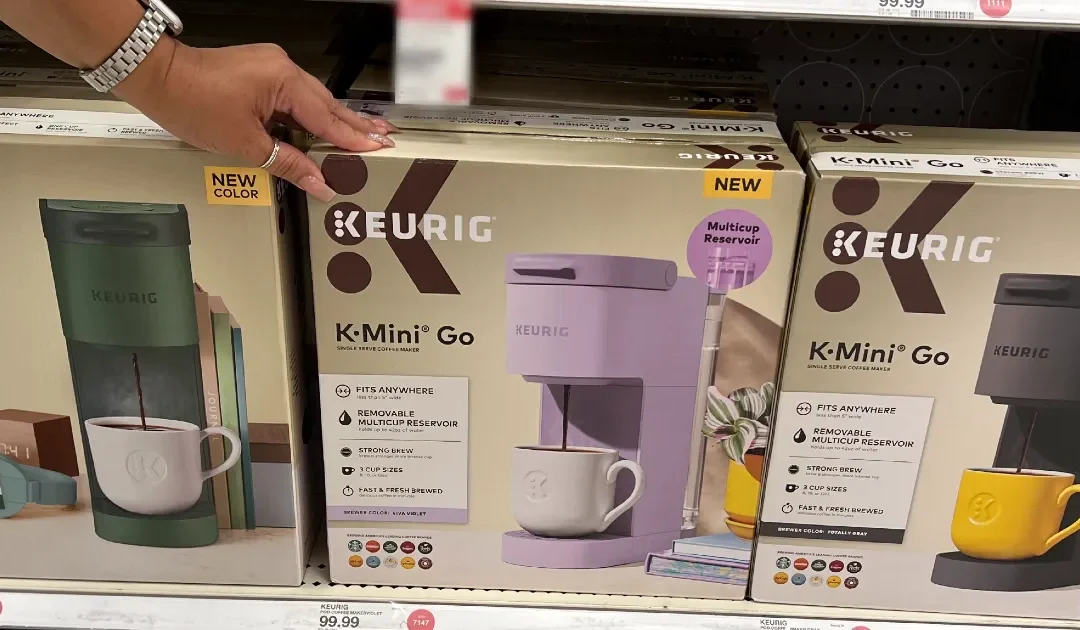 Cafetera Keurig K-Mini Go SOLO $59.99 en Target (Reg. $100)