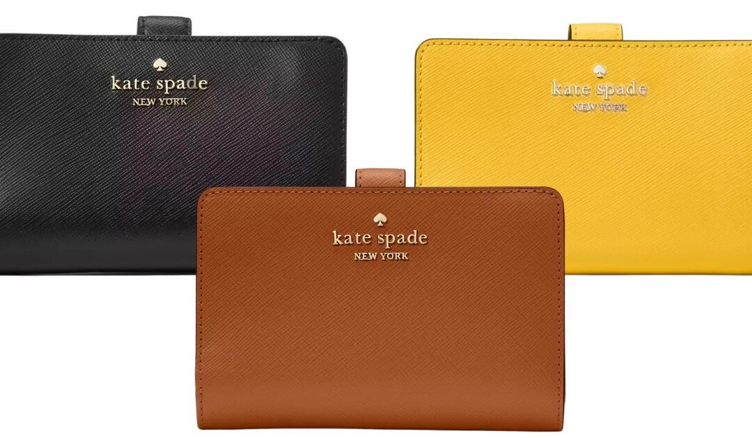 Kate Spade Madison Medium Compact Bifold Wallet a solo $48.75 (Reg. $199)