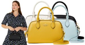 Kate Spade Madison Saffiano Leather Duffle Crossbody