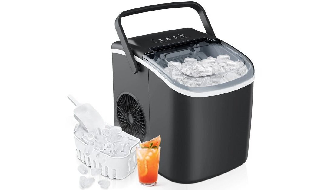 Máquina para hacer hielo Simzlife SOLO $59.99 (Reg. $130)