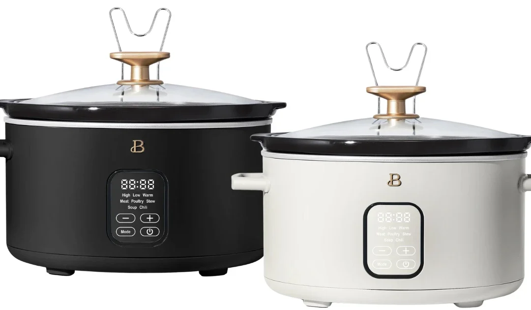 Olla de Cocción Lenta Beautiful 6-Qt SOLO $49.96 (Reg. $69)