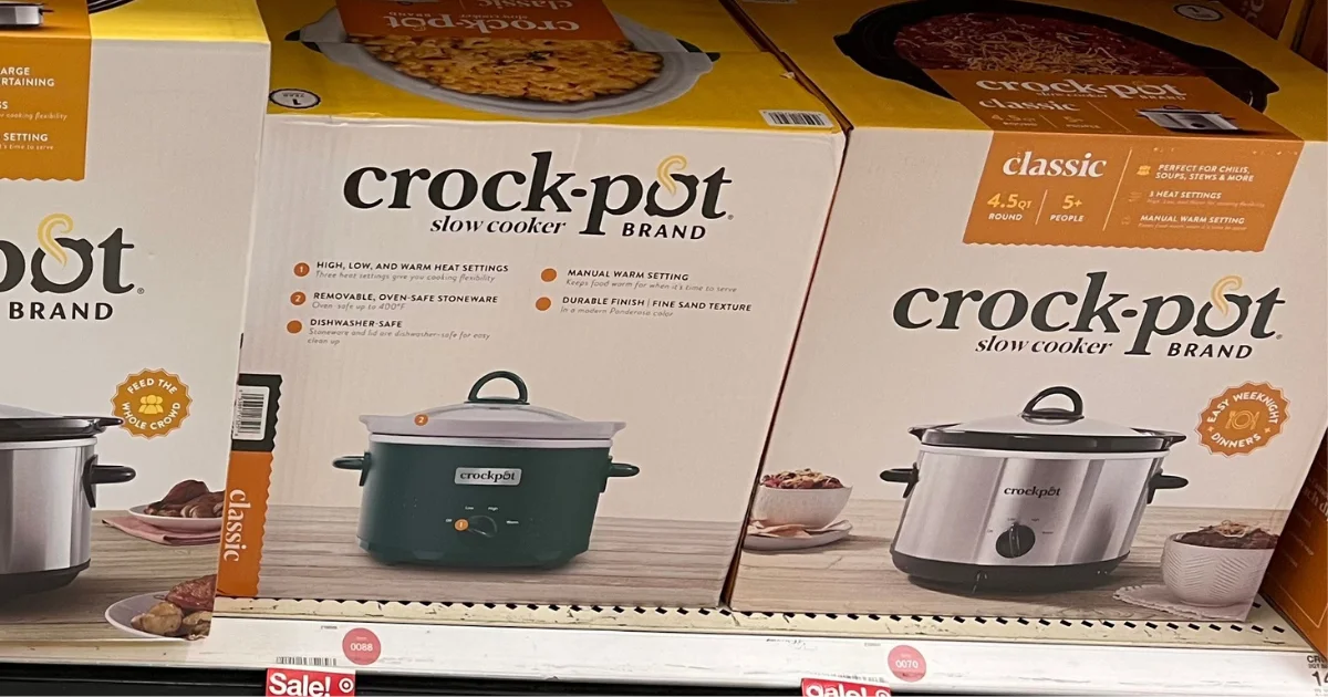 Crock-Pot Slow Cooker 4.5qt