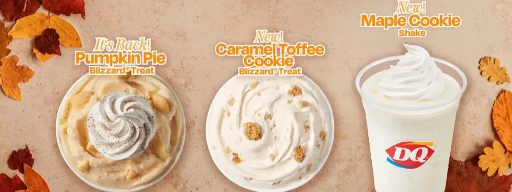 DQ nuevos sabores de Blizzards